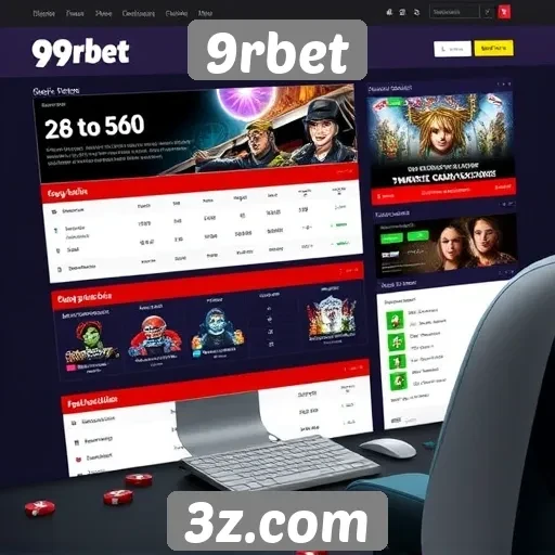 Interface do 9rbet e experiência do usuário